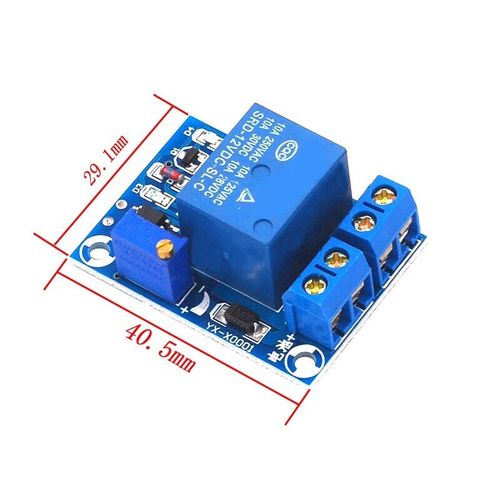 12V Battery Undervoltage Cut-off Low Voltage Disconnect Relay Module YX-X0001 — image 5