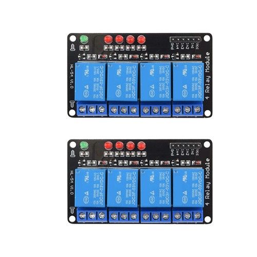 1/2/4 Channel 3V 3.3V Relay Module Low Level Trigger Relay For Arduino 2/4PCS