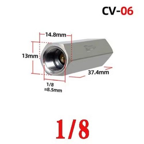 1/8" 1/4" 3/8" 1/2" BSP Male & Female Thread Check Valve Non Return Valve Brass