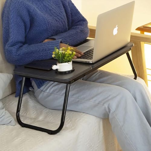 Folding Laptop Table Stand Bed Tray Sofa Lap Breakfast Portable Computer Desk UK — image 18