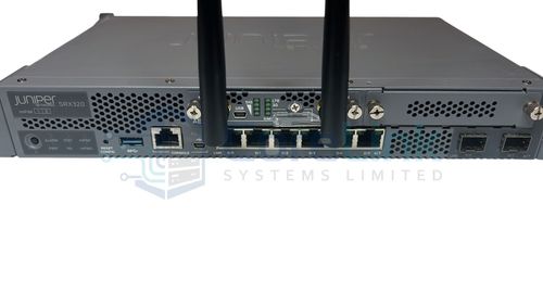 Juniper SRX320-SYS-JB Firewall + SRX-MP-LTE-AE 4G LTE Module + RMK0 Rack Kit — image 3