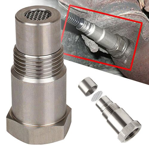 2pcs Oxygen O2 Sensor Spacer Adapter Catalytic Converter Fix Check Engine Light — image 2