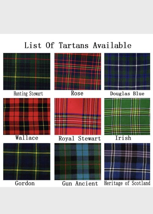 Scottish Men's Grey Wool Argyle Jacket kilt outfit 9 Items Wedding kilt set — image 3