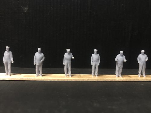 Loco crew Multi-Pack (Version 1) - 6 figures in assorted poses -3D scans OO — image 1