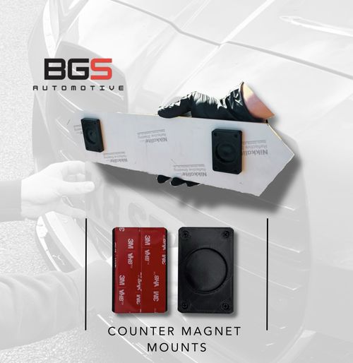 50KG Magnetic Number Plate Holders Strong Magnetic Plate Holders (Front & Rear) — image 4