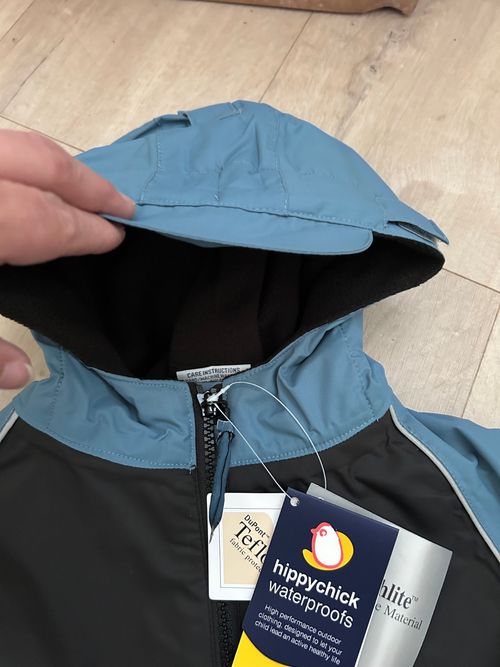 Hippychick Waterproof Fleece Lined All in One Waterproof Suit - 18-24 Months — image 5