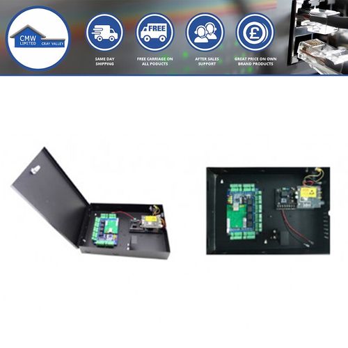 Paxton Door Access Control System Panel Metal Cabinet Security ACU — image 1