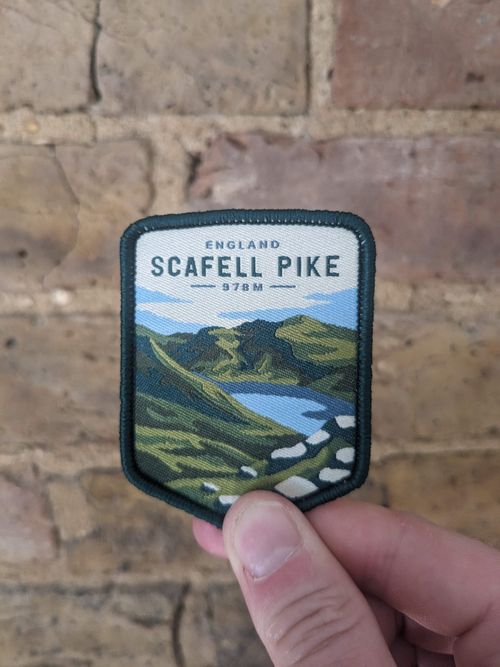 Scafell Pike Patch | Completer's Patch / Badge | Gift for Hikers — image 2