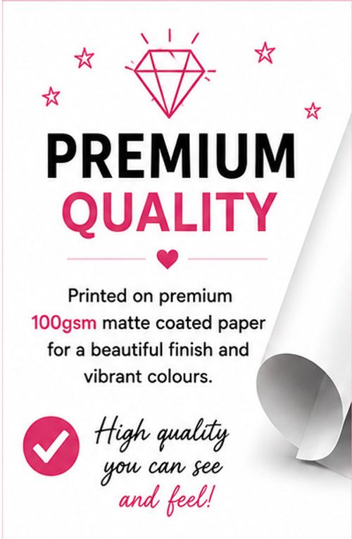 Wrapping Paper Birthday Personalised Any Name Premium Happy Birthday Gift Wrap — image 10