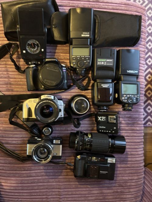 Photography Camera And Accessories Untested Spares Bundle Job Lot — image 1