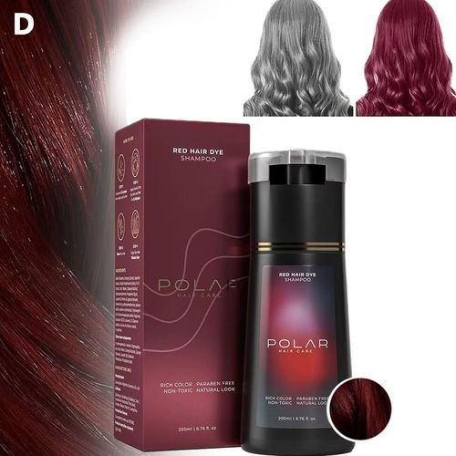 200ml Polar Hair Instant Dye Shampoo Hair Color Shampoo for Hair Natural Color — image 2