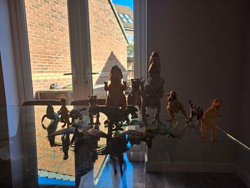Mixed Lot Plastic Dinosaur Figures — image 1