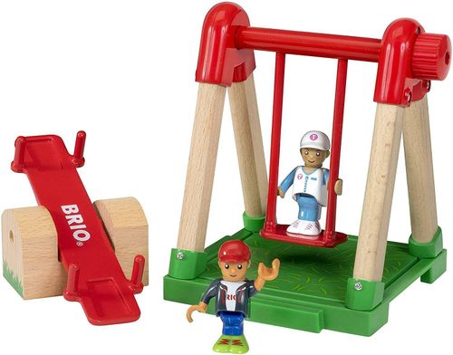 BRIO World - Village Playground 33948 Wooden Toy New Bagged. No Box — image 1