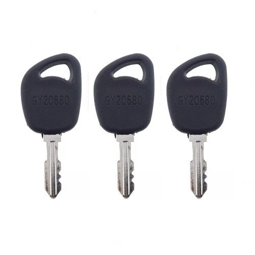 3PCS For John Deere Mower Lawn Tractor New Ignition Key GY20680