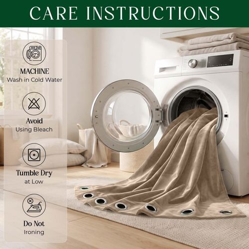 Thick Thermal Velvet Blackout Curtains Eyelet Ring Top Fully Lined Ready Made UK — image 6