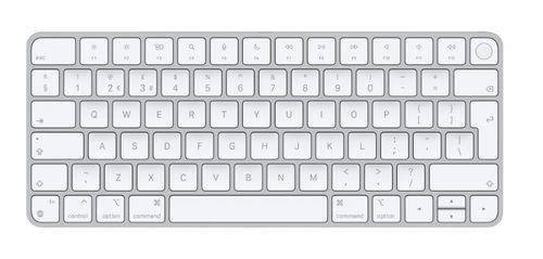 Apple Magic Keyboard with Touch ID A2449 GEN Magic Mouse 2+ Cable Genuine NEW — image 7