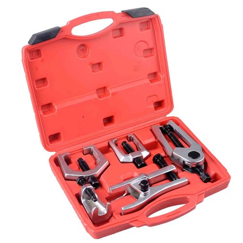 5Pc Front End Service Tool Kit Pitman Arm Puller Ball Joint Separator — image 4