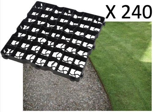 Gravel Grass Grid Paver Base Greenhouse Deck Path Turf Lawn Gravel Shed Garden