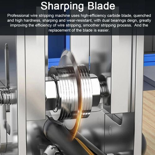 Manual Electric Wire Stripping Machine Cable Stripper Scrap Copper Cutter 1-25mm — image 11