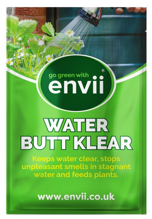 Envii Water Butt Klear Treatment & Cleaner Clears Water Plant Feed 20 Tablets