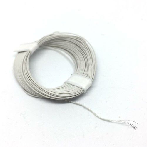 Ultra thin wire WHITE - The best wire to use inside model trains