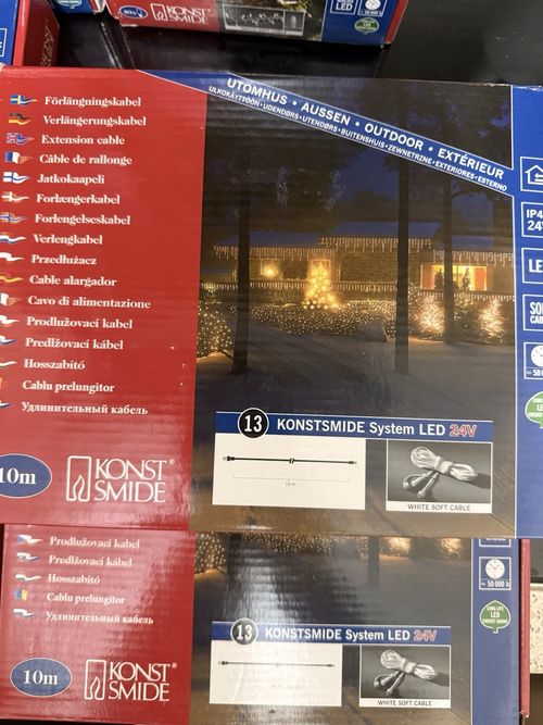 Konstsmide System LED 24V Outdoor Christmas Lights Bundle Job Lot — image 4