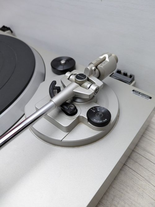 Technics SL-D21 Direct Drive Turntable Silver Record Player Tested No Cover — image 7