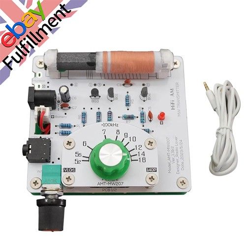 AMT-MW207 Medium Wave Radio Transmitter High Fidelity AM Radio Transmitter DIY