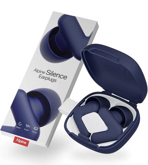Alpine Silence Ear Plugs for Sleep, Focus & Travel - Midnight Blue — image 1