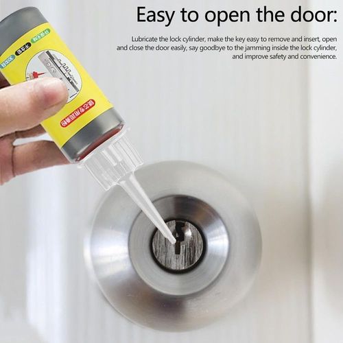 Long-Lasting Lock Cylinder Lubricating Powder Hinges Graphite Powder — image 3