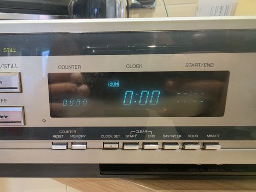 Vintage Fidelity VTR1000 Top Loading VHS Video Recorder Powers On Rare — image 19
