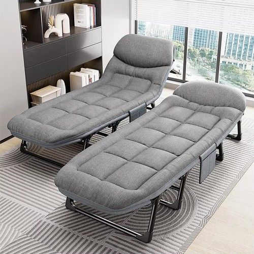 2m Single Foldable Folding Bed+ Mattress Guest Bed Heavy Duty Portable Large Bed