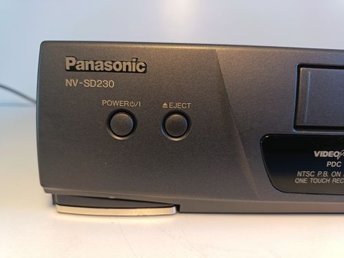 Panasonic NV-SD230B Super Drive VHS Recorder Player With Remote, Fully Working  — image 8