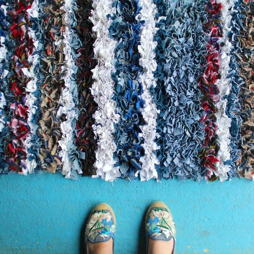 Rag Rug Kit for Beginners – Ragged Life Starter Tools – Makes 100 x 60cm Rug — image 13