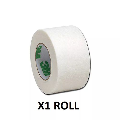 3M - MICROPORE SURGICAL TAPE - 2.5CM MEDICAL QUALITY, MICROPOROUS EYELASH TAPE