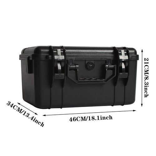 Waterproof Travel Flight Hard Carry Case Protective Foam Camera Storage Box