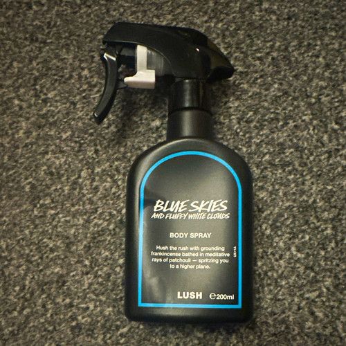 Lush Blue Skies & Fluffy White Clouds Unisex Body Spray 200ml Vegan