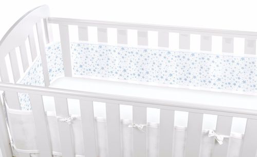 Breathable Baby Airflow Mesh Liner  For FOUR (4) SIDED COT / COTBED — image 1