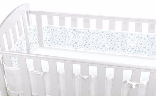 Breathable Baby Airflow Mesh Liner  For FOUR (4) SIDED COT / COTBED