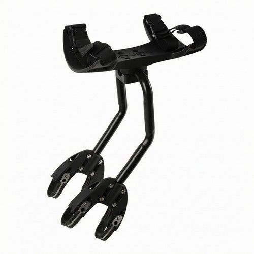 Cycle Rear Cargo Rack 50 Kg Load Capacity Rear Bike Rack Adjustable Straps