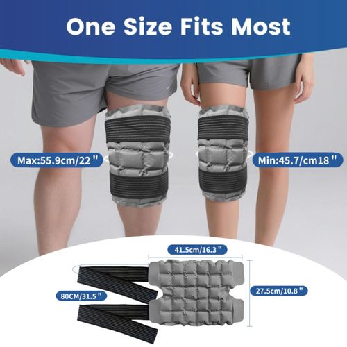Reusable Knee SAP Ice Pack Hot Cold Compress Pain Relief Wrap Support Pad UK — image 18