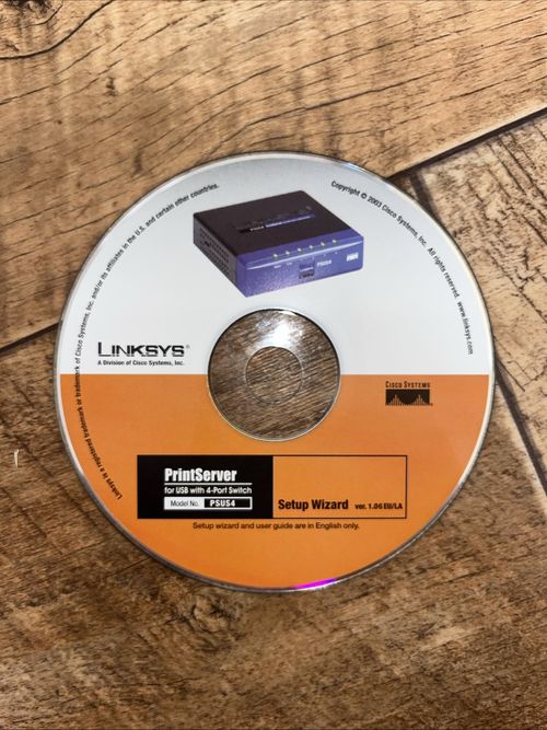 Linksys PSUS4 Print Server for USB printers ( No Cable ) — image 5