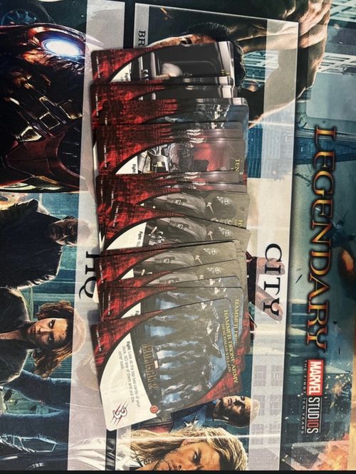 Upper Deck Legendary Marvel Studios Phase 1 Base - Rare And Barely Used — image 4
