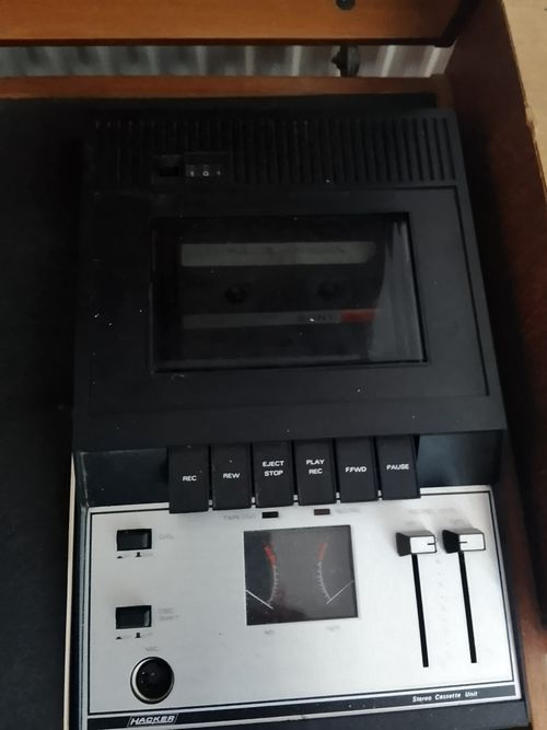 Stunning Rare Vintage Hacker MC600 Stereo Music Centre (Working) — image 2