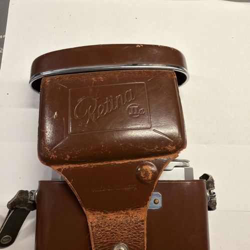 Vintage Kodak Retina IIa Camera with Original Case  — image 8