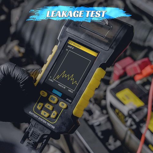 Car Battery Load Tester with Printer 12V 24V Digital Analyzer Charging Cranking  — image 7