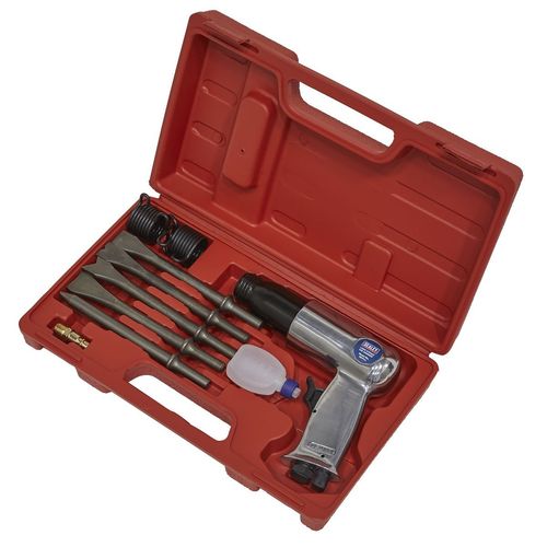 Sealey Air Hammer with Chisels Long Stroke Air Tool Workshop Garage — image 3