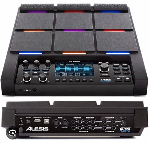 Alesis Strike MultiPad 9-Pad Digital Percussion Pad USB w/ Power Adapter