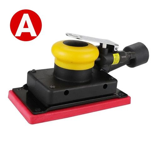 Pneumatic Orbital Flat Bed Sander Pneumatic Sanding Machine 70x198mm/ 95x180mm