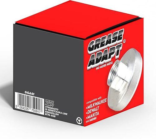 GREASEADAPT Grease Gun Adapter Coupling Fitting Coupler Milwaukee Dewalt Makita — image 5